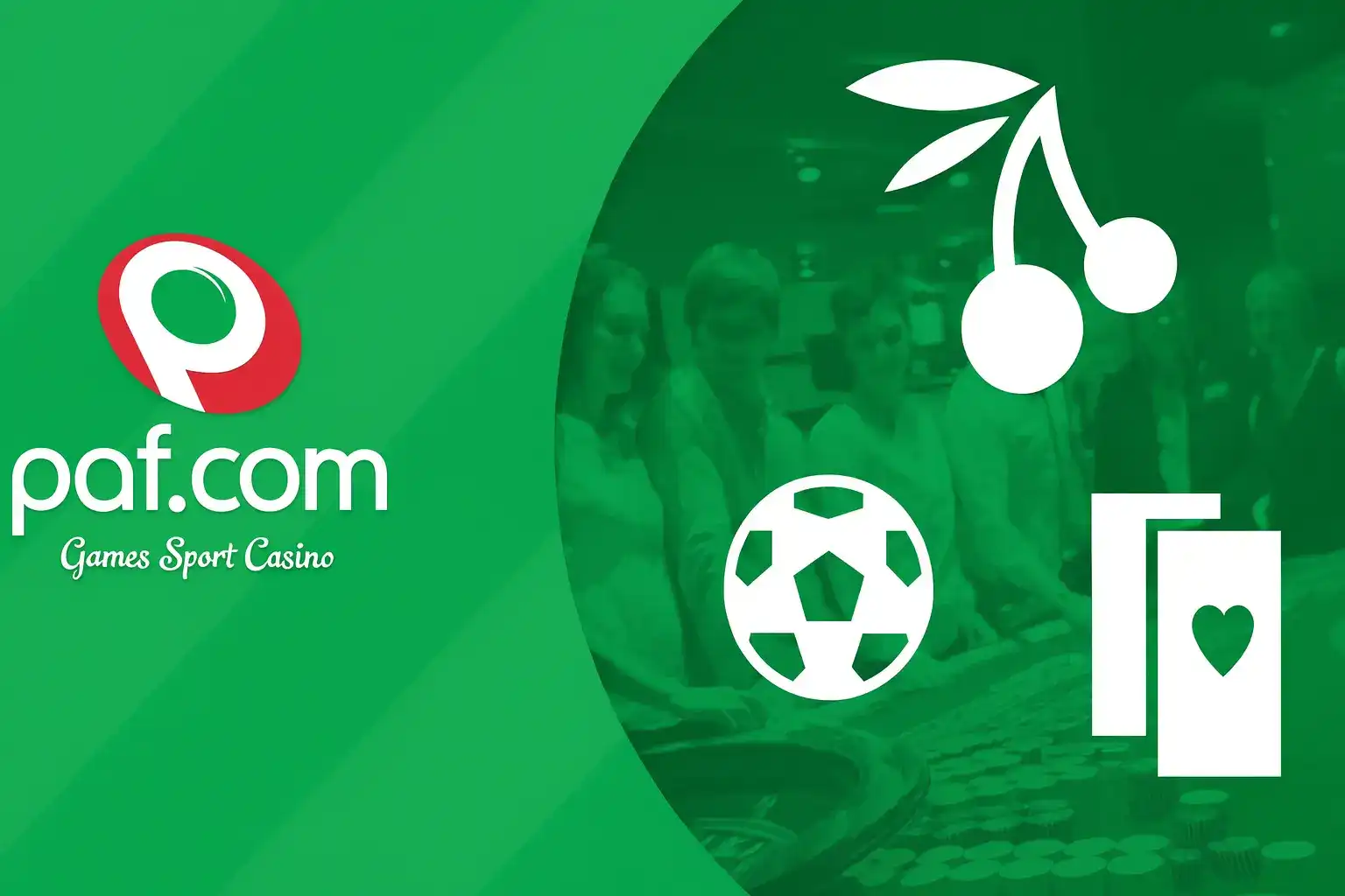 En Paf.com tienes todo lo que buscas: los mejores juegos, apuestas deportivas y un casino emocionante. Los iconos representan nuestras tragaperras, fútbol y juegos de cartas.